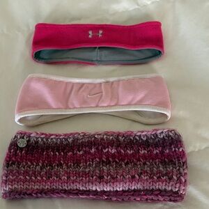 Under Armour and Nike Headbands Set and Spyder